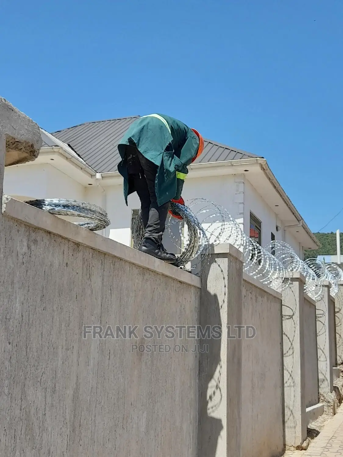 RAZOR Wire Fencing Installation