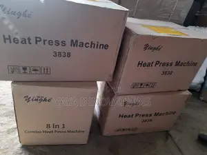 8in1 and Single Heat Press Available