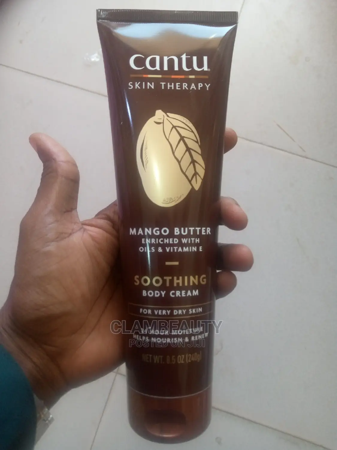 Cantu Skin Therapy Soothing Body Cream for Very Dry Skin
