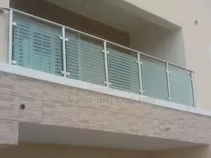 Stainless Steel and Hand Rails.