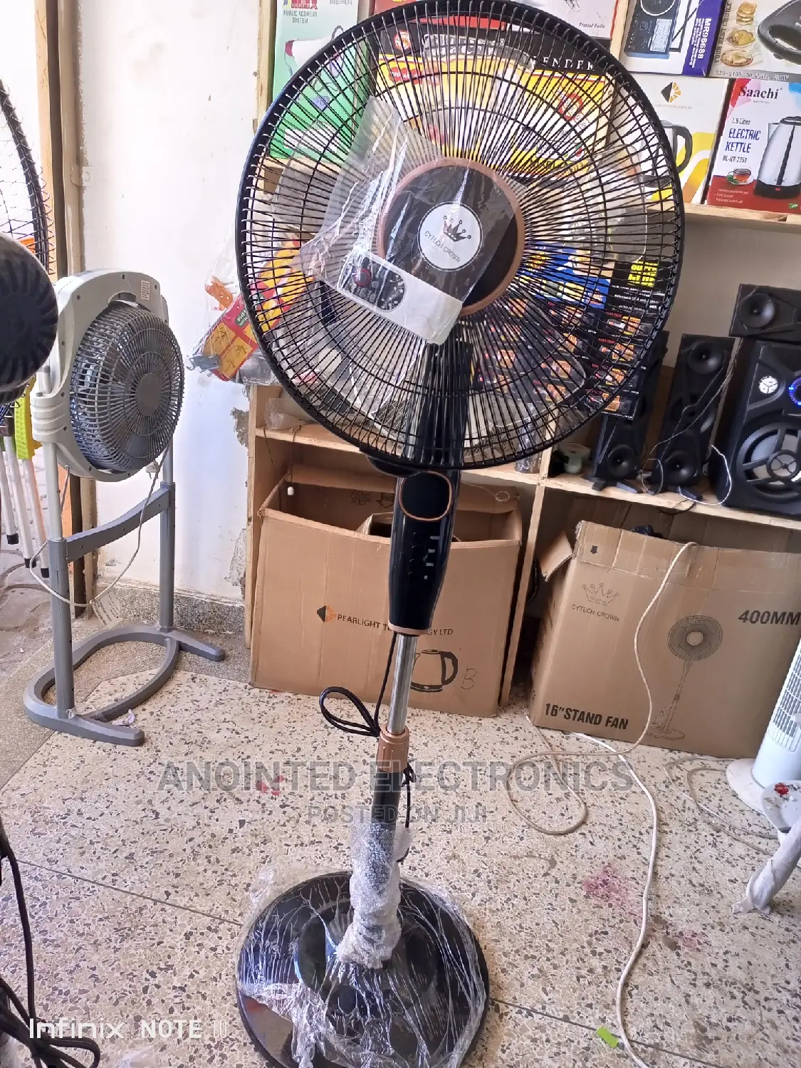 Remote Control Fan