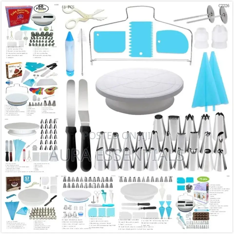 288 Pieces of Cake Decorating Tools