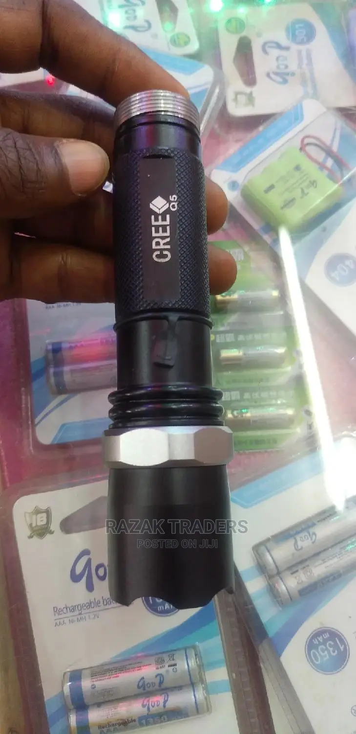 LED Rechargeable Flashlight for Mountain Climbing, Fishing,