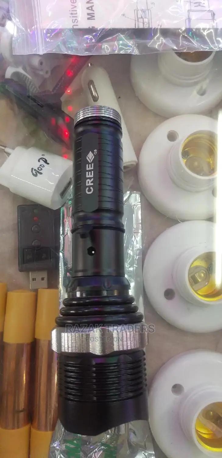 LED Rechargeable Flashlight for Mountain Climbing, Fishing,