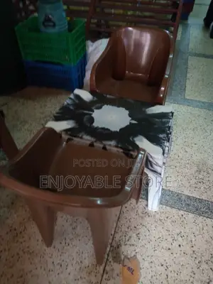 Plastic Table Sofa Chairs Set