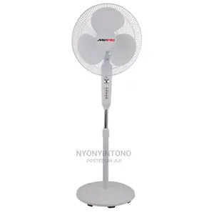 Mewe White Stand Fan With a Warranty of 1year
