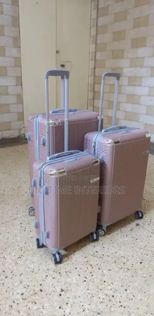 3pcs Plastic Suitcase Set