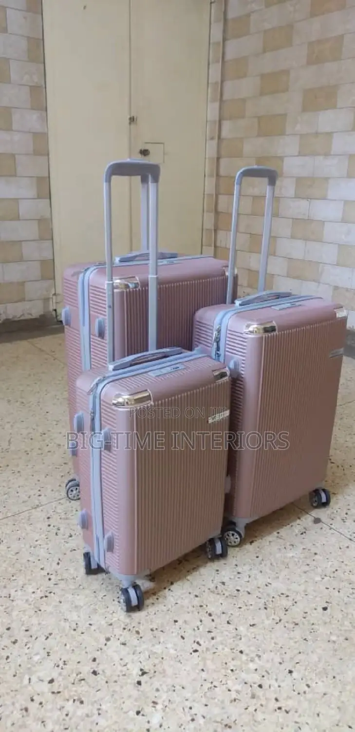 3pcs Plastic Suitcase Set