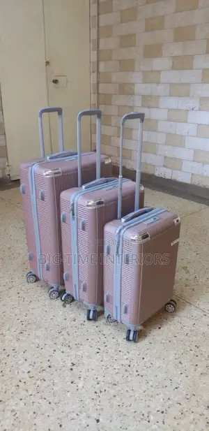 3pcs Plastic Suitcase Set