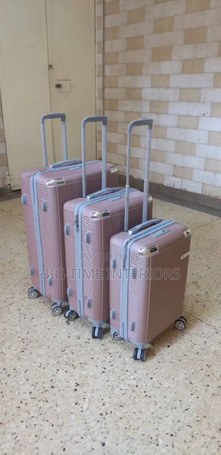 3pcs Plastic Suitcase Set