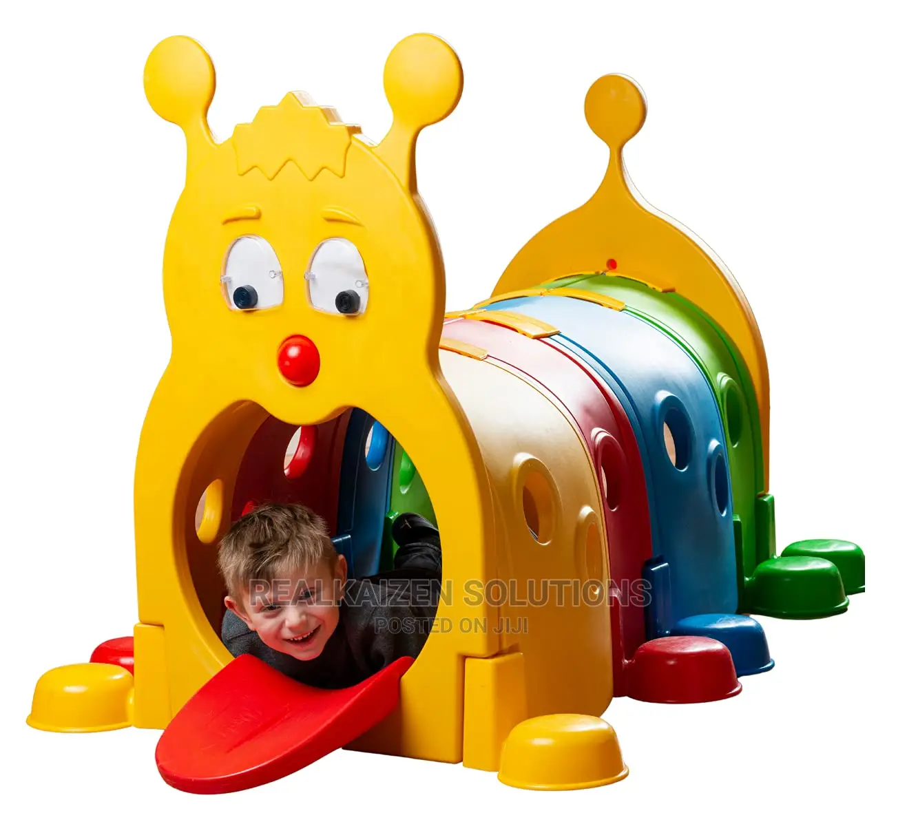 Kid Caterpillar Fun Crawl and Climb Tunnel