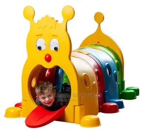 Photo - Kid Caterpillar Fun Crawl and Climb Tunnel