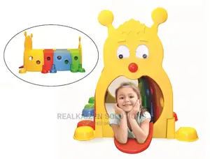Kid Caterpillar Fun Crawl and Climb Tunnel