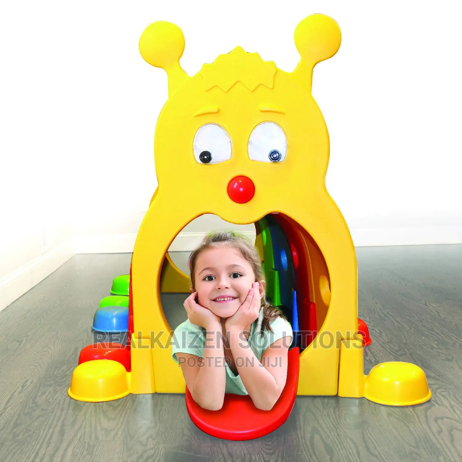 Kid Caterpillar Fun Crawl and Climb Tunnel