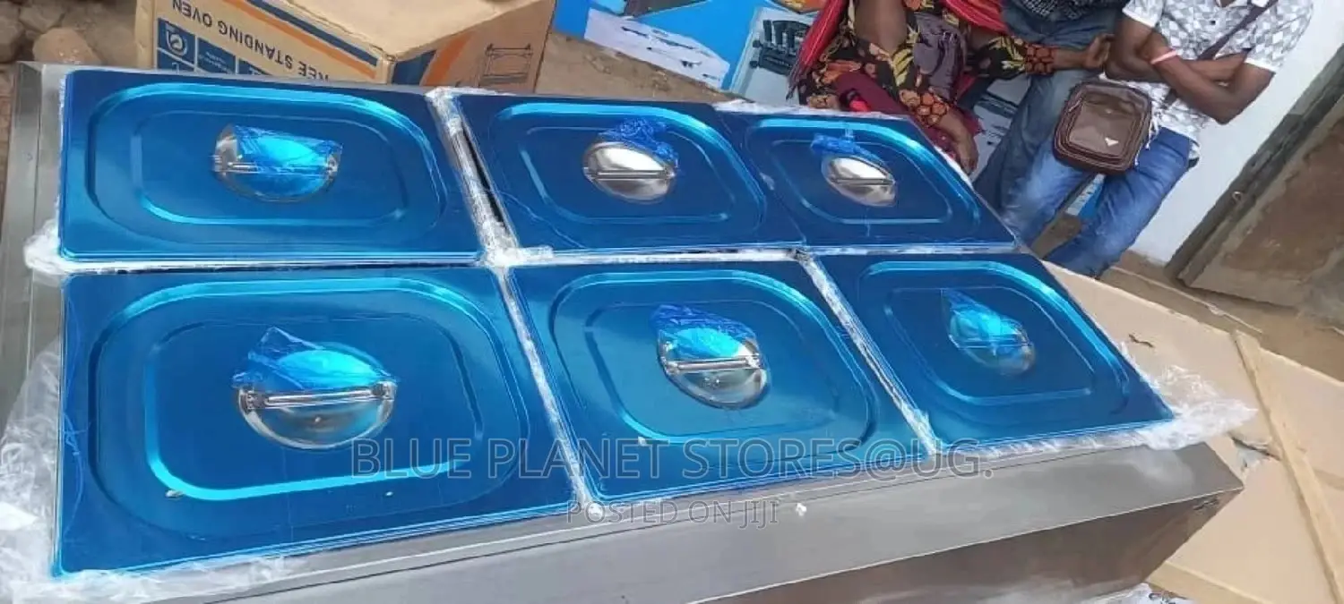 6 Pans Electric Bain Marie/Food Warmer || 850w || Commercial