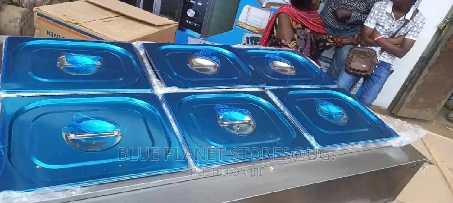 6 Pans Electric Bain Marie/Food Warmer || 850w || Commercial