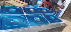 6 Pans Electric Bain Marie/Food Warmer || 850w || Commercial