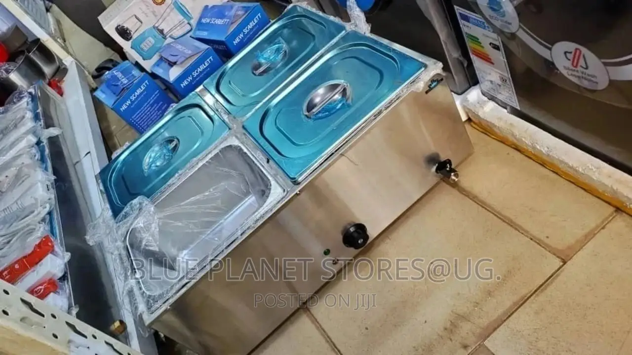 4 Pot Electric Bain Marie Food Warmer || 1200w || Commercial