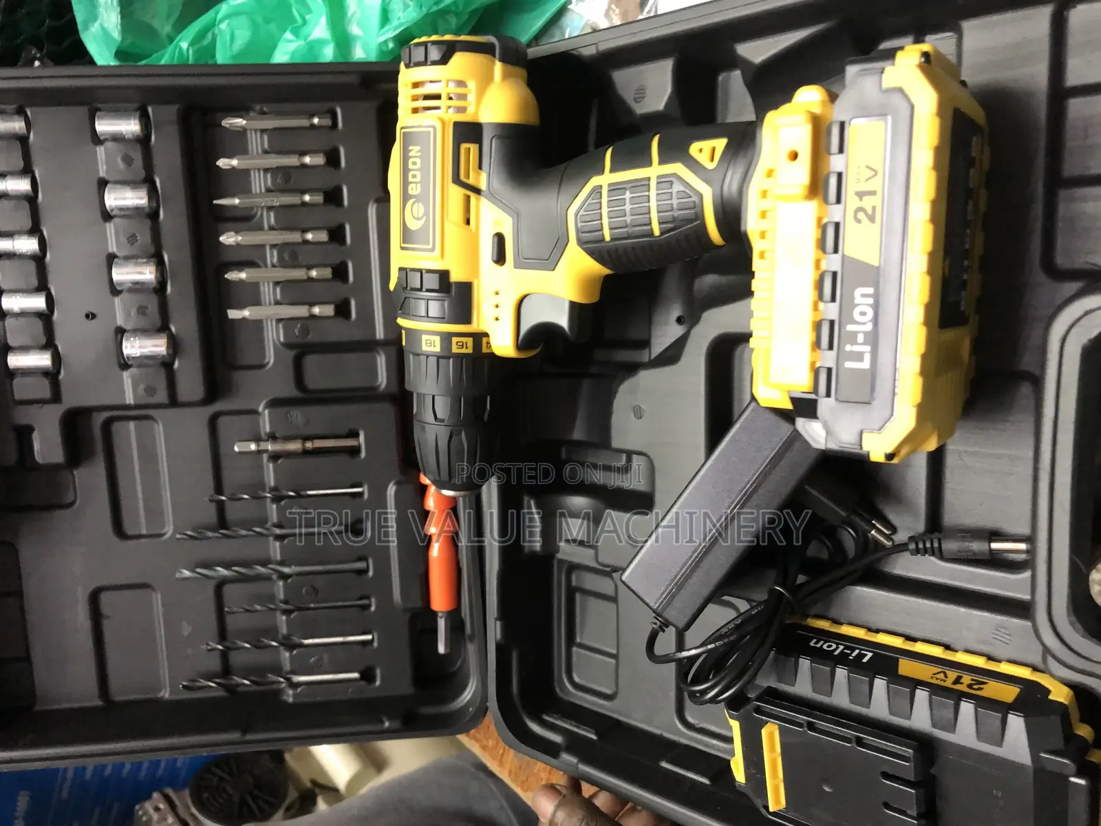 Rechargeable Drill 21volts Edon Heavy Duty