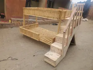 Pallet Craft Double Decker Bed