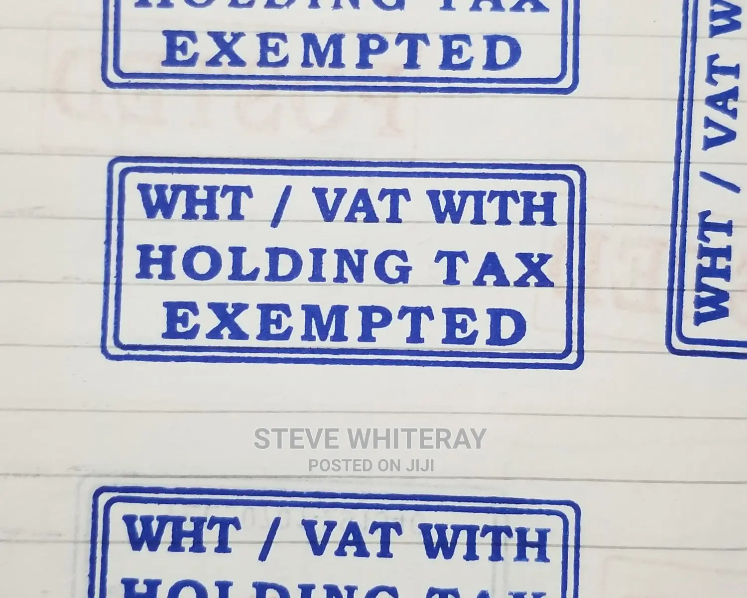 Stamp and Printing