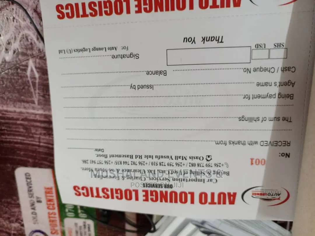 Office Branding, Receipts, Stamps and All Branding Services