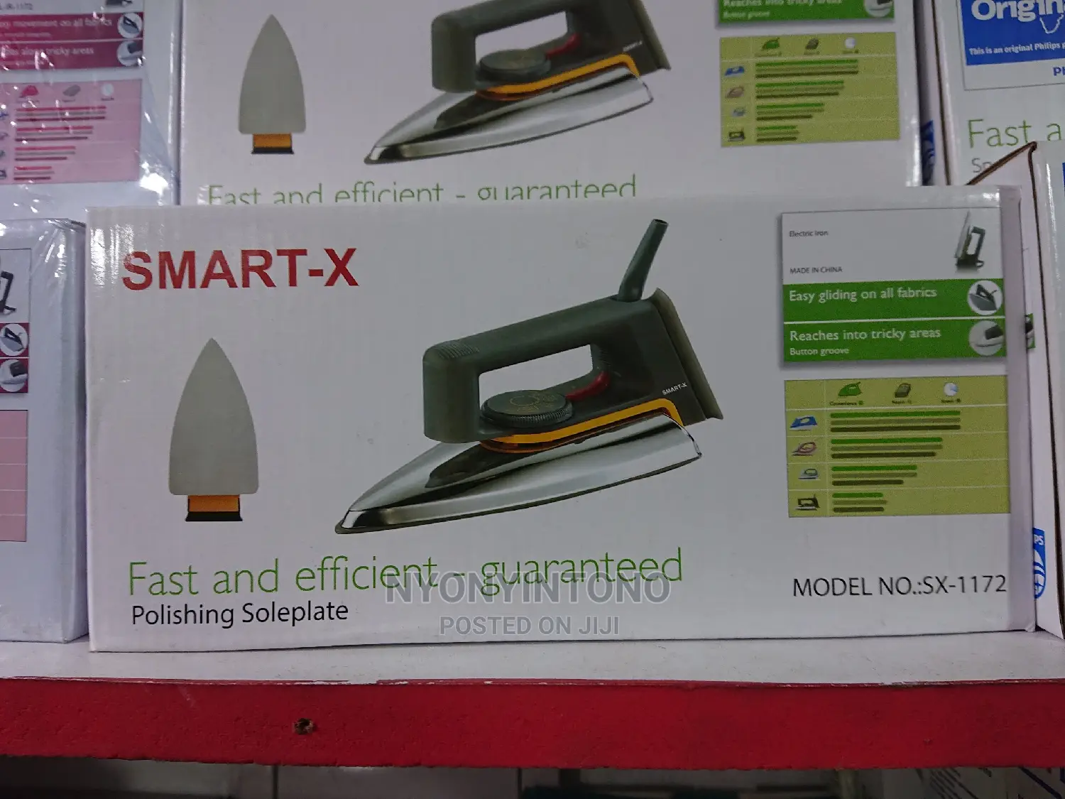 Smart X Dry Flat Iron. Its Non Stick With Adjustable Heat.