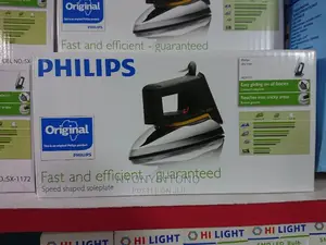 Philips Dry Flat Iron With 2years Warranty, Adjustable Heat