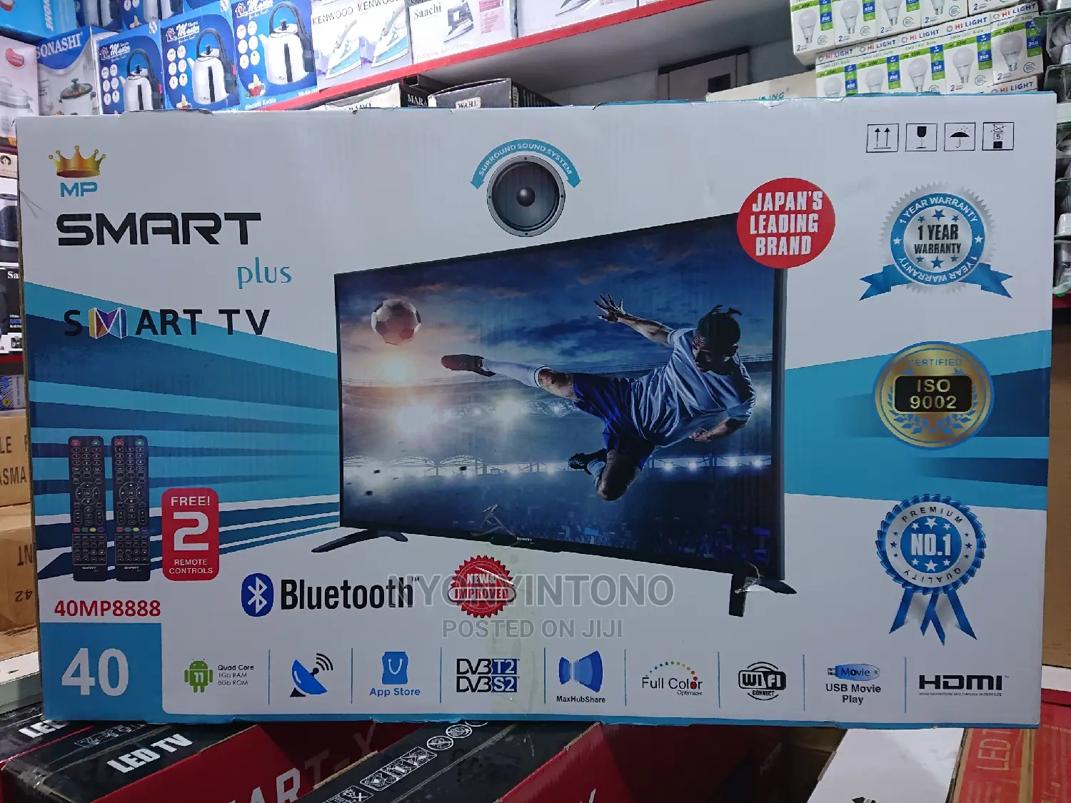 Smartplus 40" Android Smart Tv With Bluetooth
