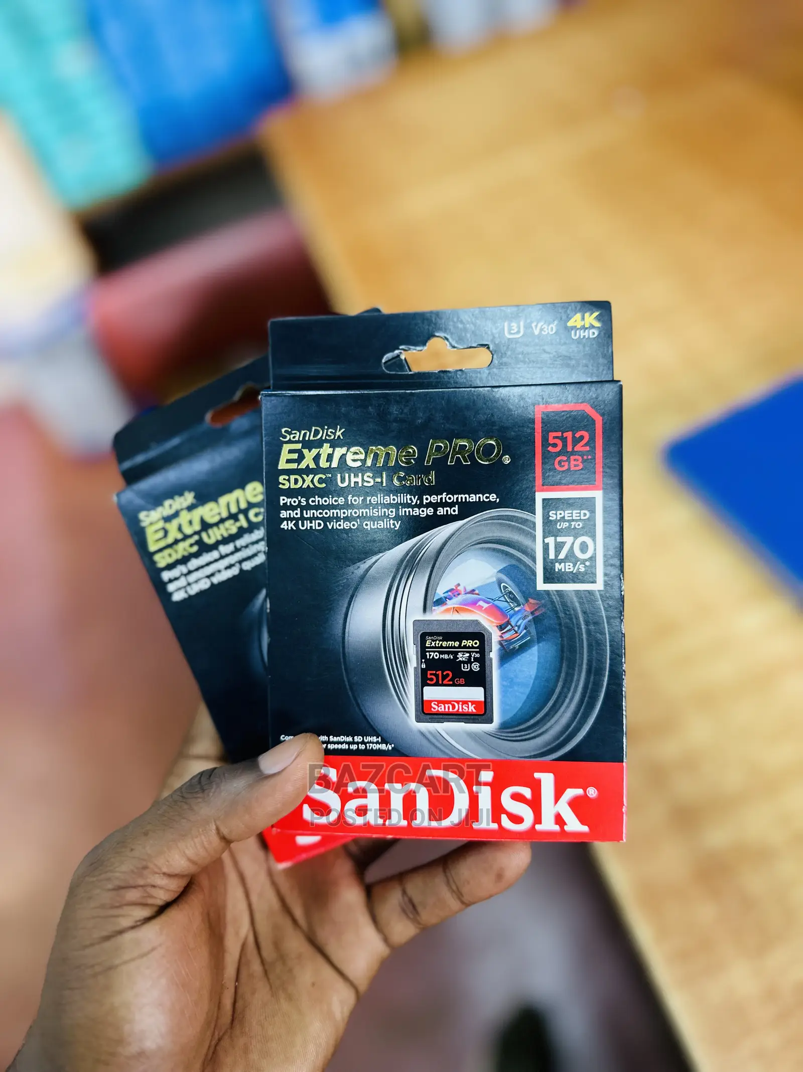 512gb Extreme PRO. SDXCTM UHS-| Card