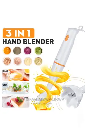 Sokany 3 in 1 Electric Handheld Whisk Stirrer and Eggbeater