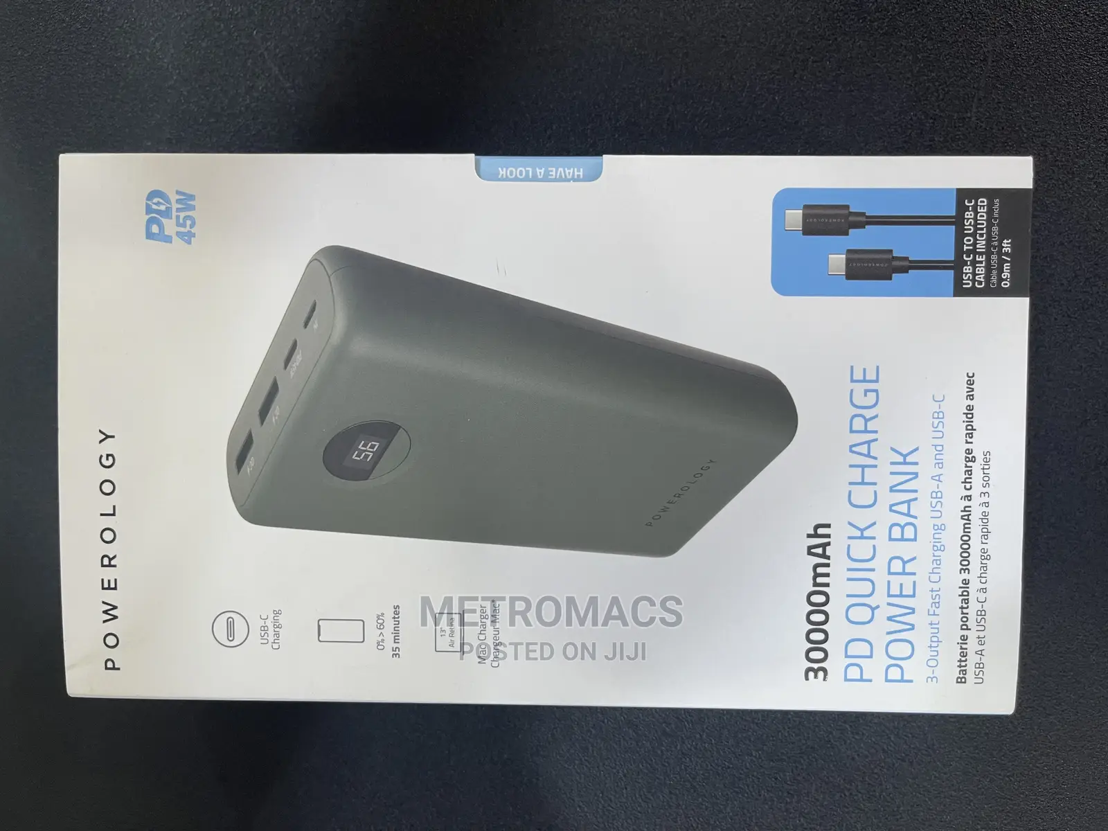 Powerology Heavy Duty Power Bank