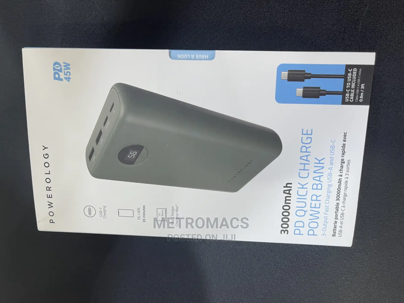 Powerology Heavy Duty Power Bank