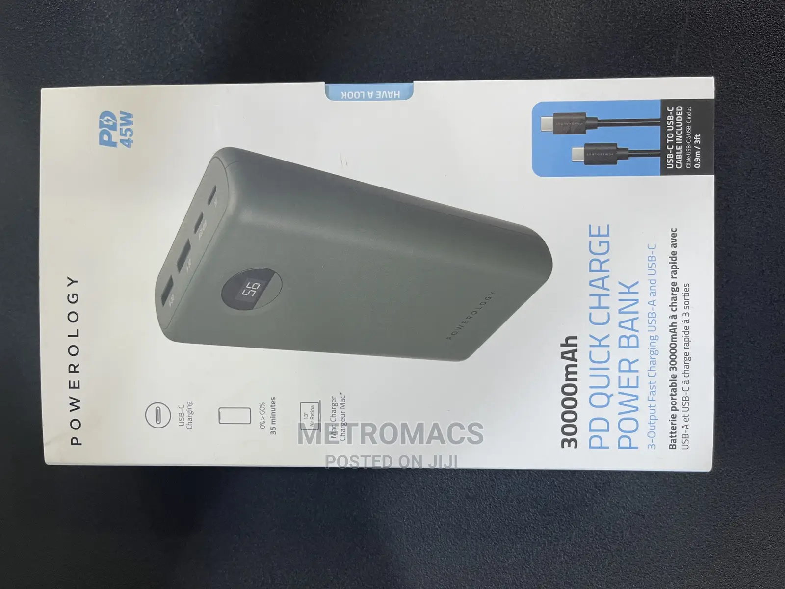 Powerology Heavy Duty Power Bank