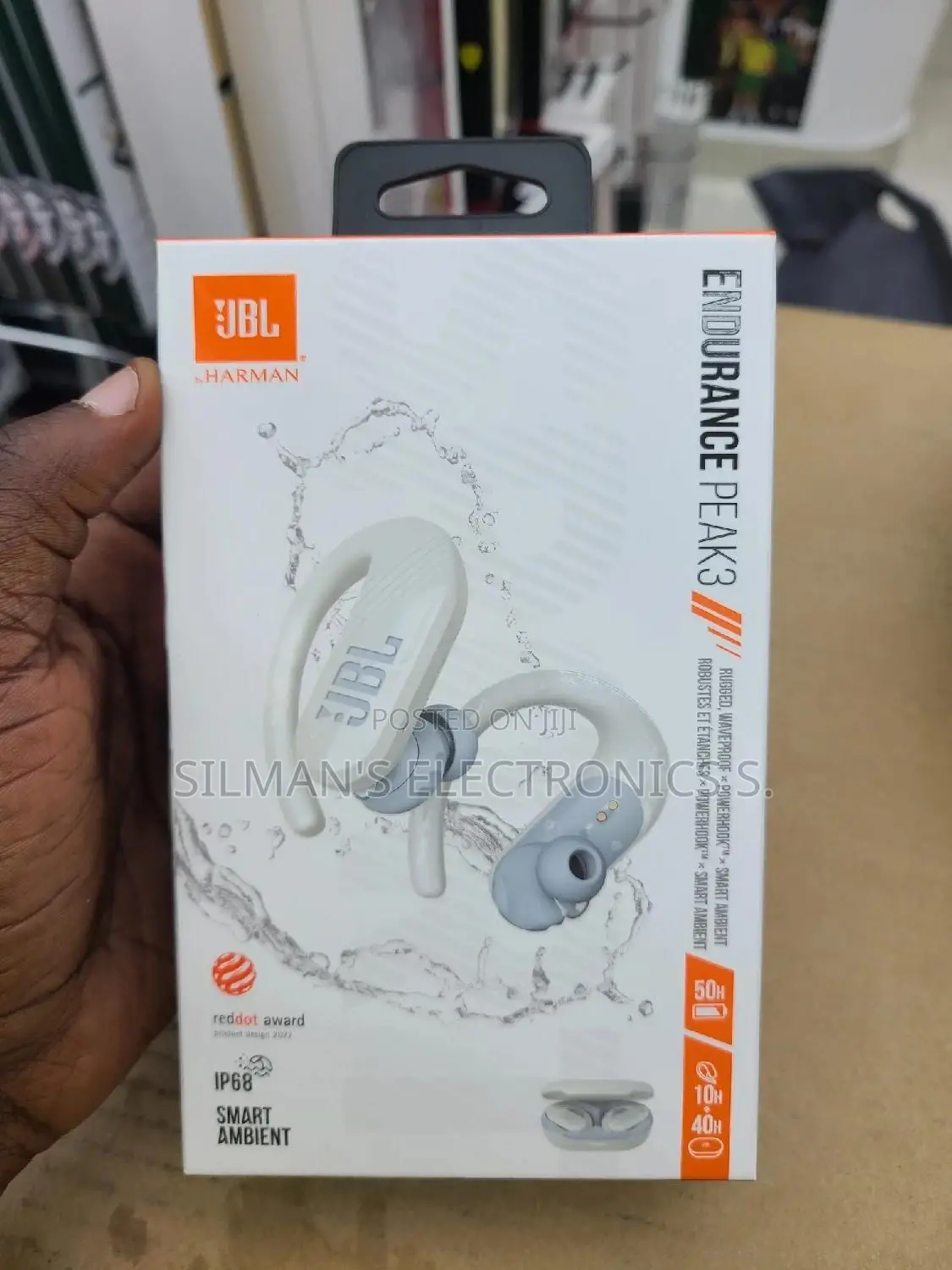 Jbl Endurance Peak 3 White