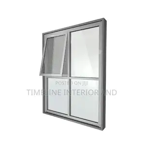 Glazed Aluminum Windows.