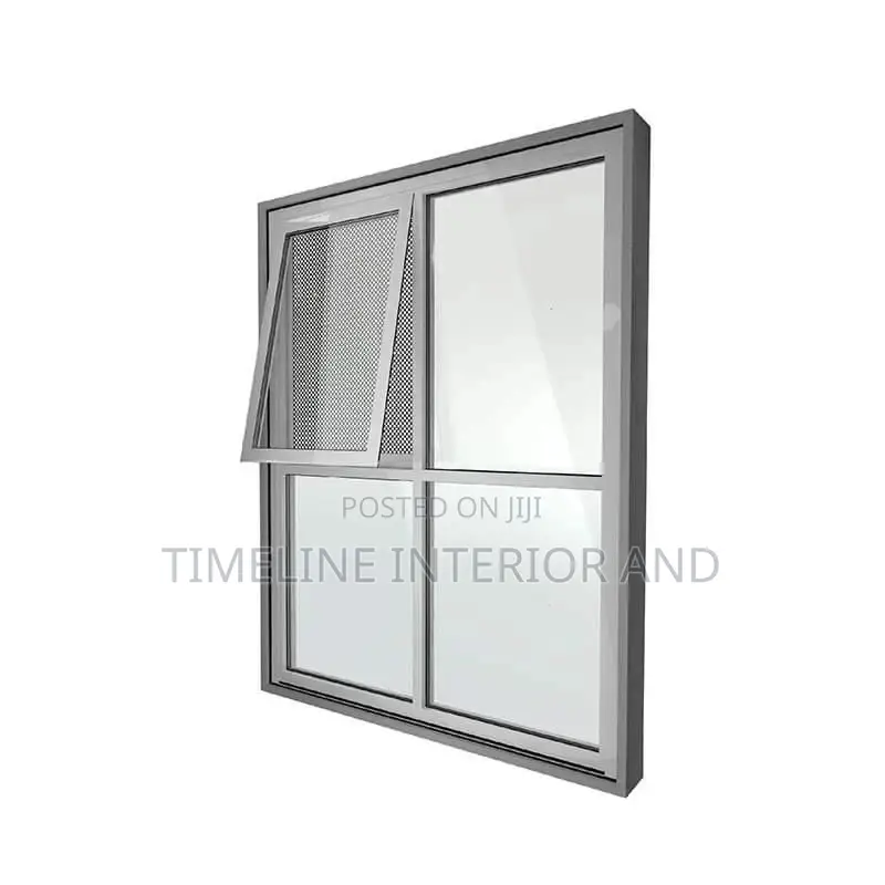 Glazed Aluminum Windows.