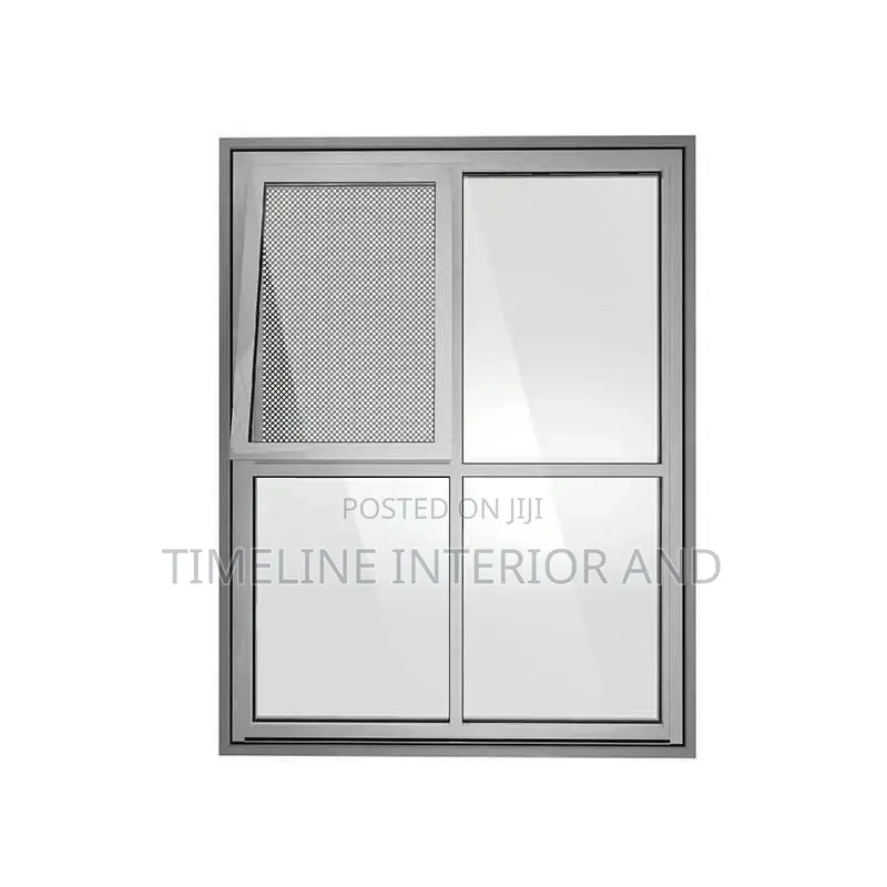 Glazed Aluminum Windows.