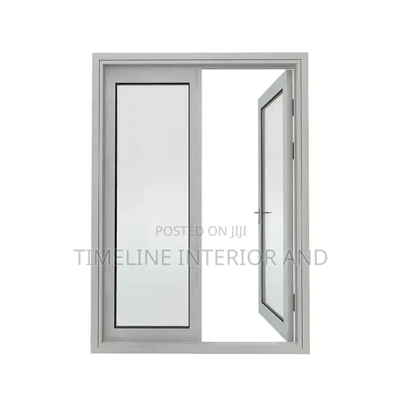 Glazed Aluminum Windows.