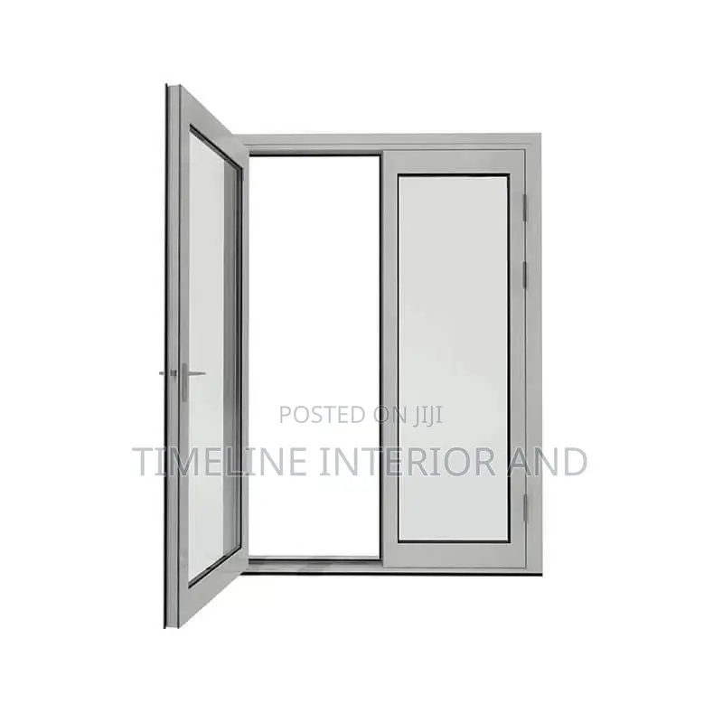 Glazed Aluminum Windows.