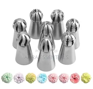 7 Nozzle Set Cake Decorating Tools