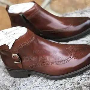 Men's Original Clarks Boots-Brown