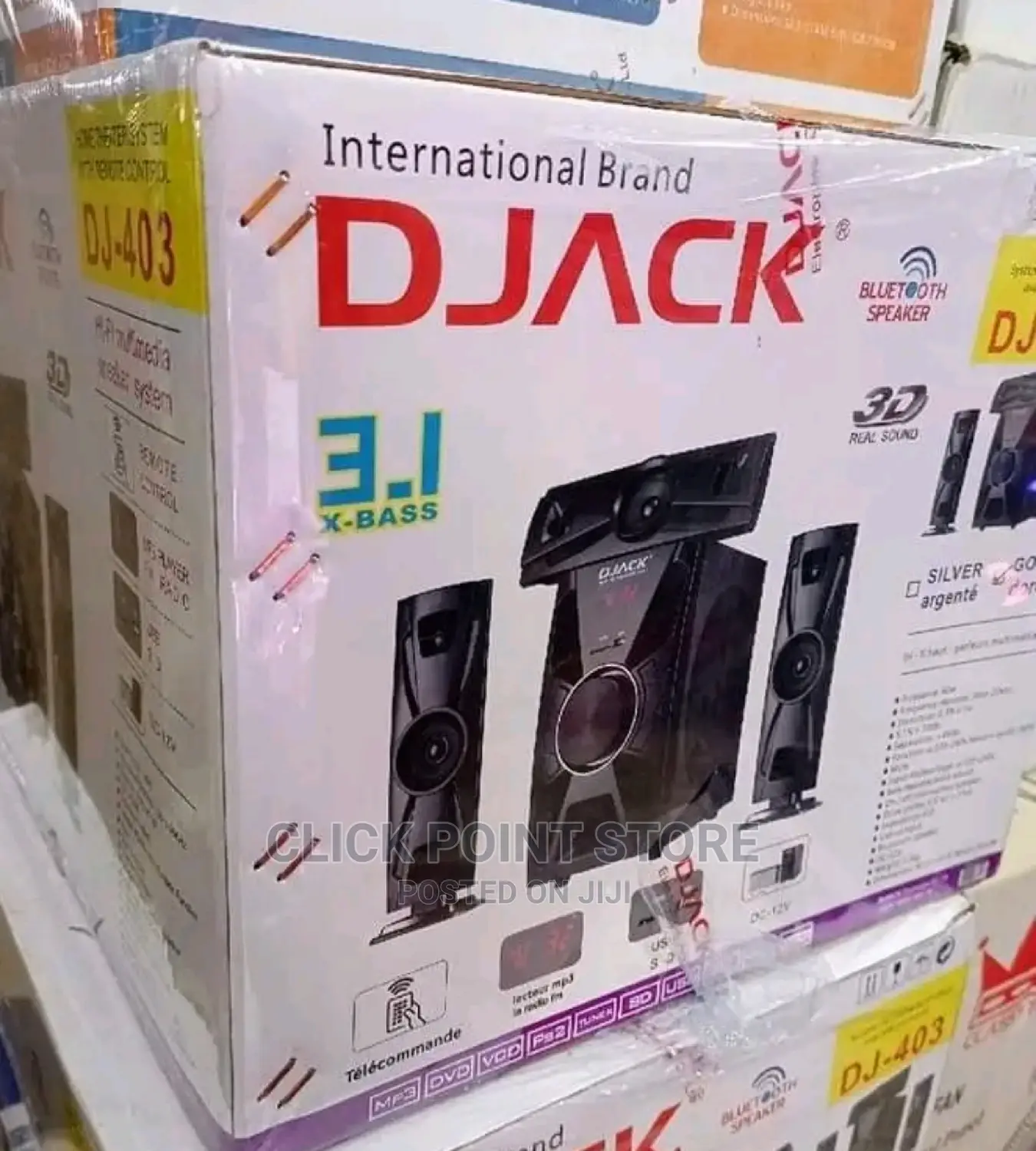 Djack 3.1xbass Sub Woofer / Dj403 / Woofer (Hoofer)