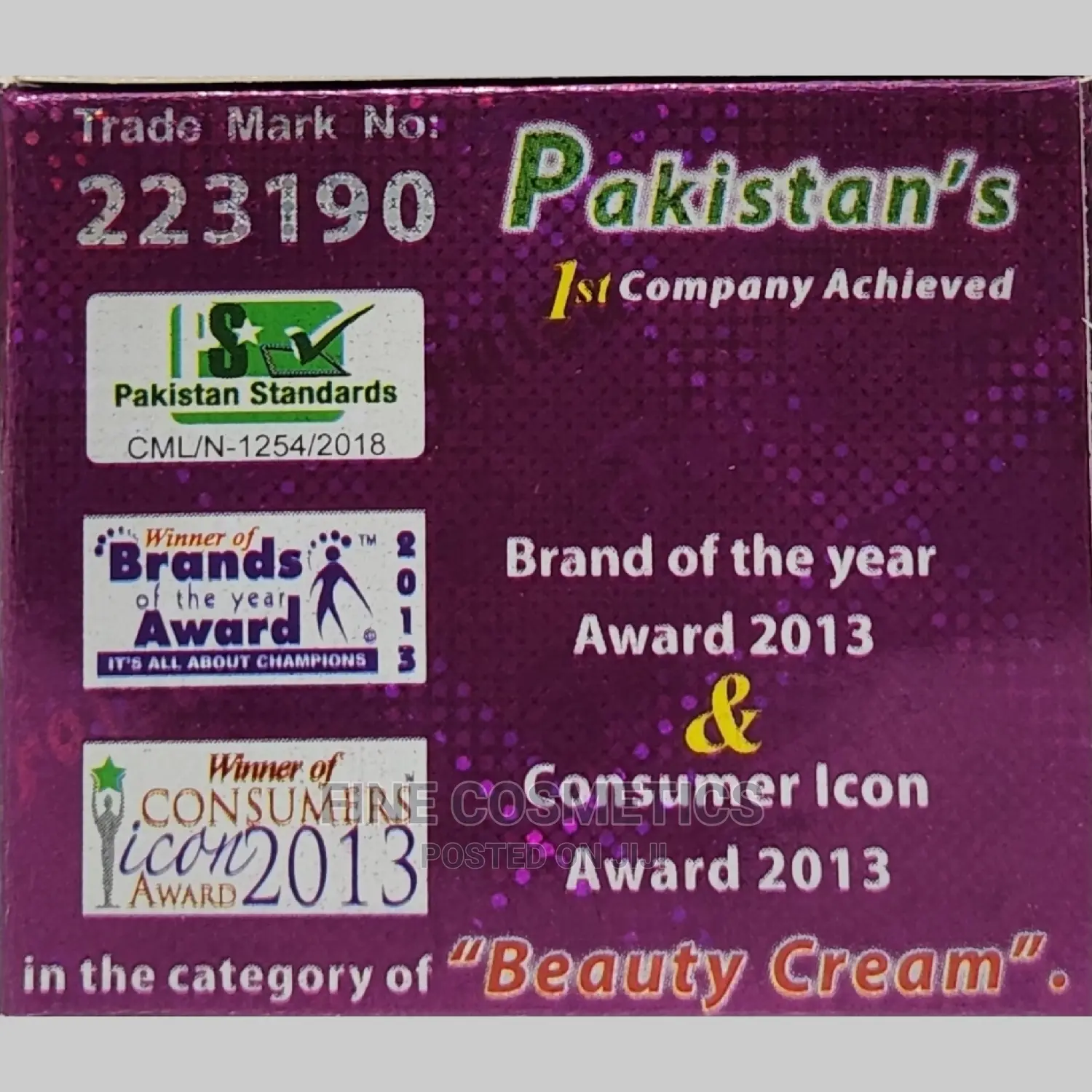 Faiza Beauty Cream For Black Spot And Dark Circle Around Eye