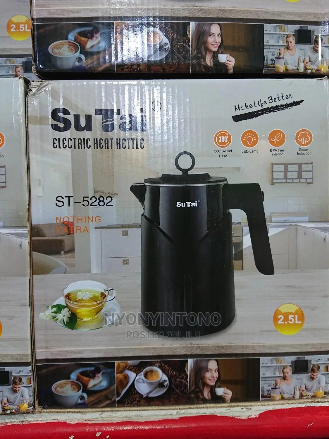 Sutai 2.5L Milk Cooking Parcolator