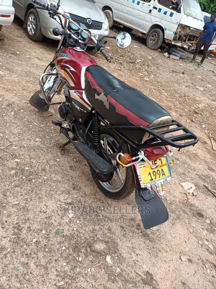 TVS XL 100 2019 Red
