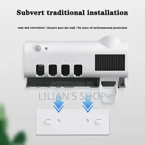 Smart Solar Uv Toothpaste Dispenser