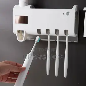 Smart Solar Uv Toothpaste Dispenser