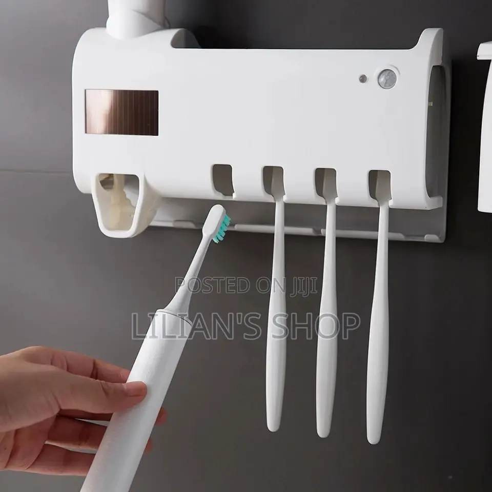Smart Solar Uv Toothpaste Dispenser