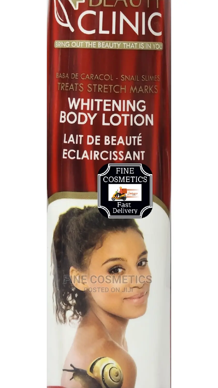 1pc Beauty Clinic Skin Beautifying Body Milk Lotion 500ml
